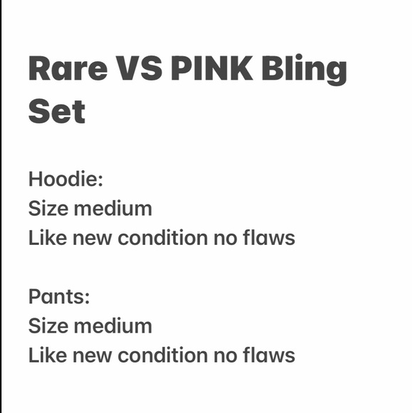 💎Rare VS PINK Bling Set💎 - Picture 5 of 5